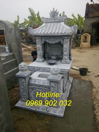 Mẫu mộ bằng đá nguyên khối đẹp bán tại Ninh Thuận