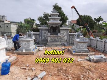 Mẫu lăng mộ đá đẹp giá rẻ bán tại Bắc Ninh