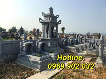 Mẫu mộ tam cấp bằng đá đẹp bán tại Nam Định