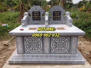 Những mẫu mộ đôi bằng đá giá rẻ bán tại Hà Nội