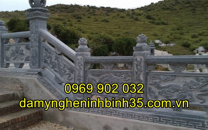 Những mẫu lan can bằng đá đẹp được chế tác tại Ninh Vân Ninh Bình