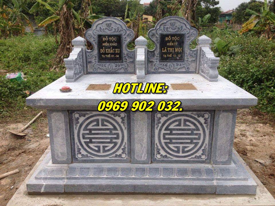 Báo giá những mẫu mộ đôi bằng đá giá rẻ bán tại Hà Nội chuẩn nhất
