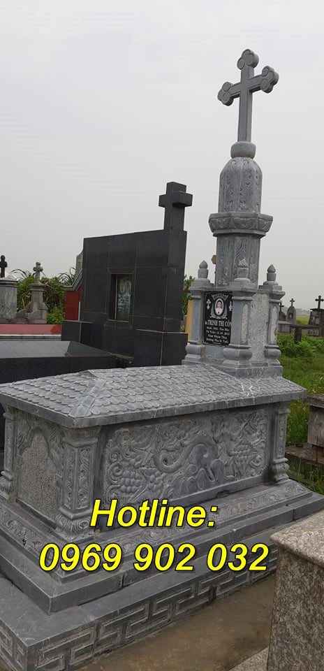Địa chỉ sản xuất mẫu mộ đá đẹp giá rẻ bán tại Hà Giang