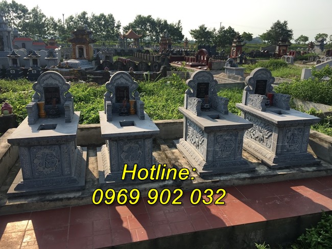 Địa chỉ thi công và lắp đặt mộ bằng đá đẹp nguyên khối bán tại Nam Định uy tín nhất