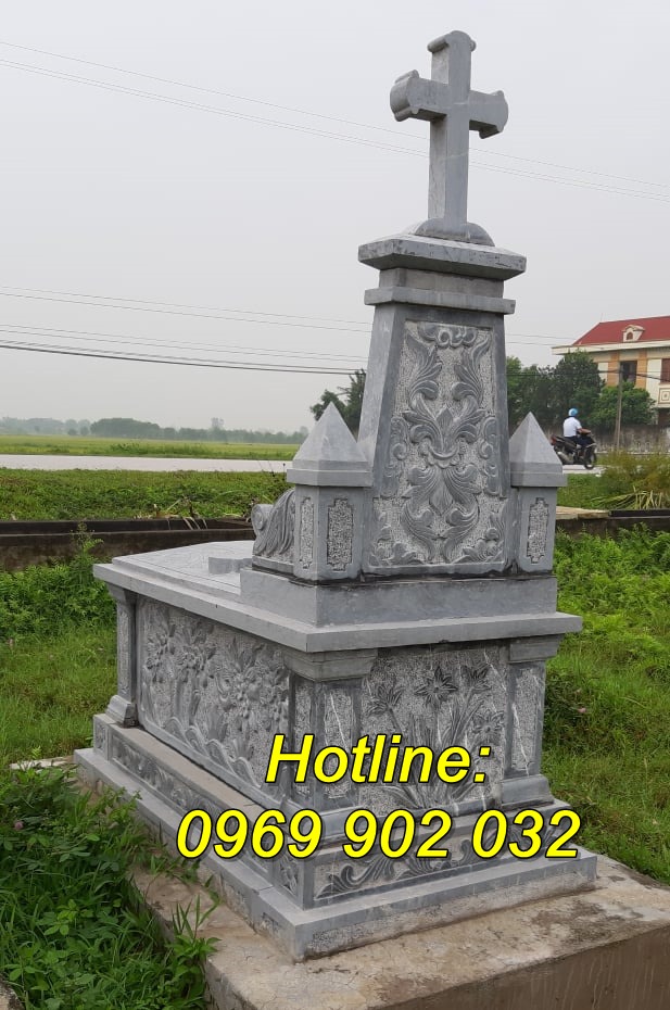 Địa chỉ uy tín thi công lắp đặt mộ đá đẹp nguyên khối tự nhiên chất lượng nhất bán tại Đà Nẵng