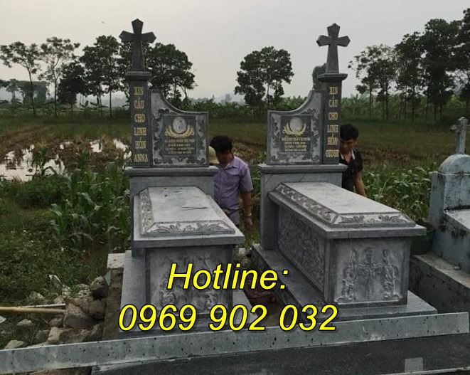 Giá thành của mẫu mộ đá đôi đẹp giá rẻ bán tại Thanh Hóa