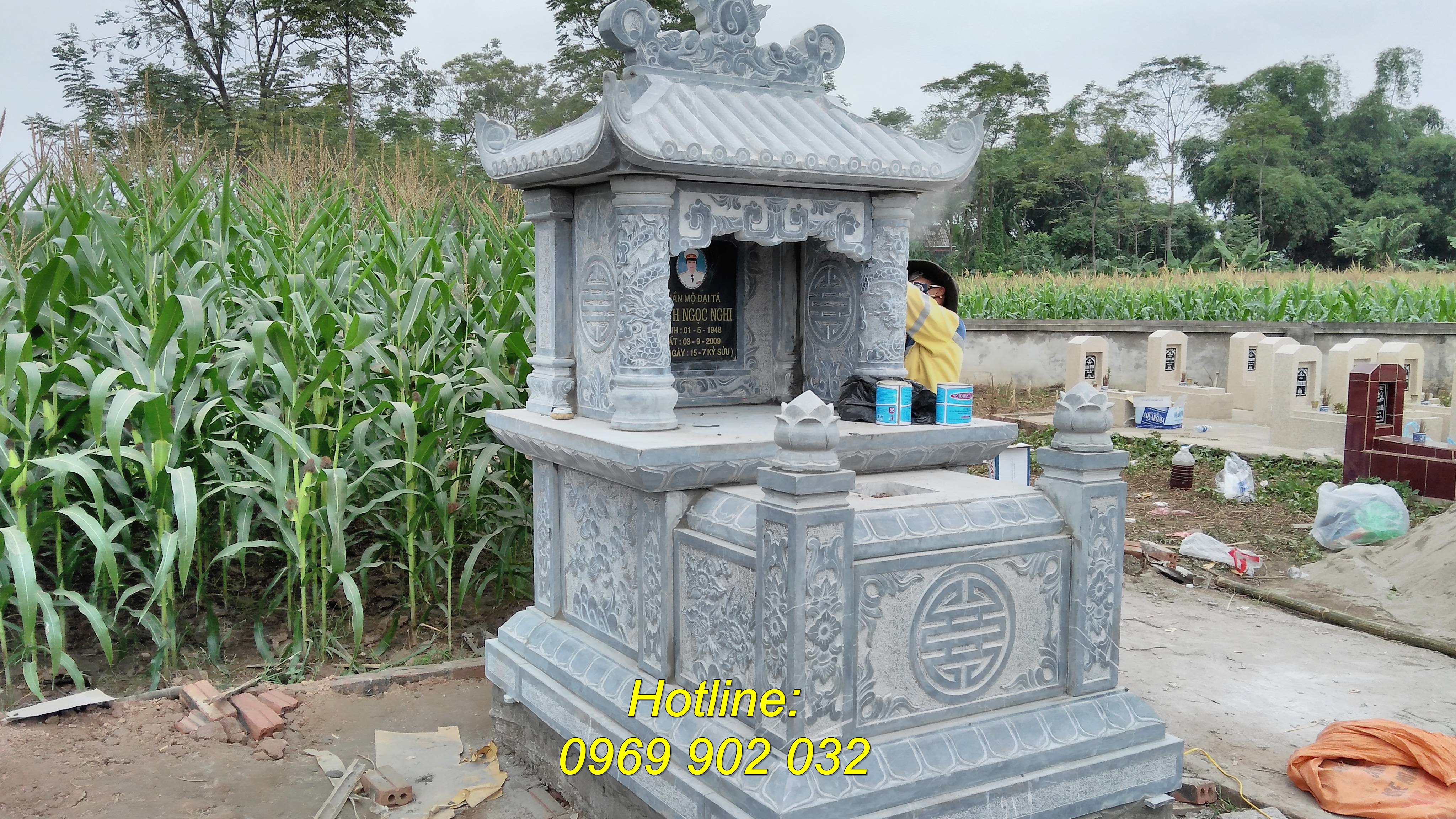 Giá thành của mẫu mộ bằng đá nguyên khối đẹp bán tại An Giang