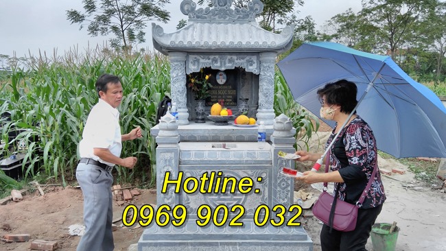 Giá thành của mẫu mộ bằng đá nguyên khối đẹp bán tại Khánh Hòa