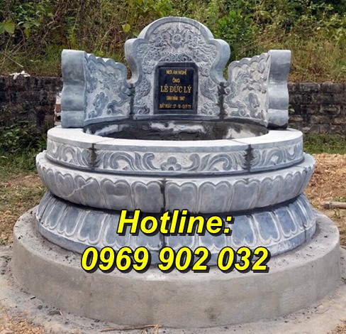 Giá thành của mẫu mộ đá tròn đẹp giá rẻ bán tại Quảng Ninh