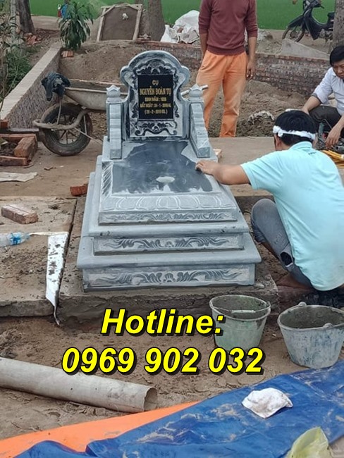 Giá thành của mẫu mộ tam cấp bằng đá đẹp bán tại Lào Cai