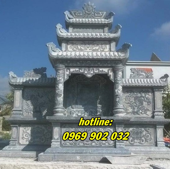 Mẫu lăng thờ bằng đá đẹp giá rẻ bán tại Hà Nội 02