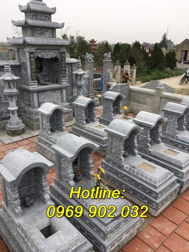 Mẫu mộ bằng đá nguyên khối đẹp bán tại Bình Thuận