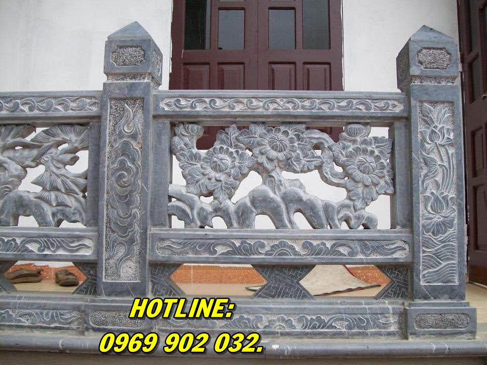 Mẫu lan can bằng đá đẹp giá rẻ bán tại Bắc Ninh